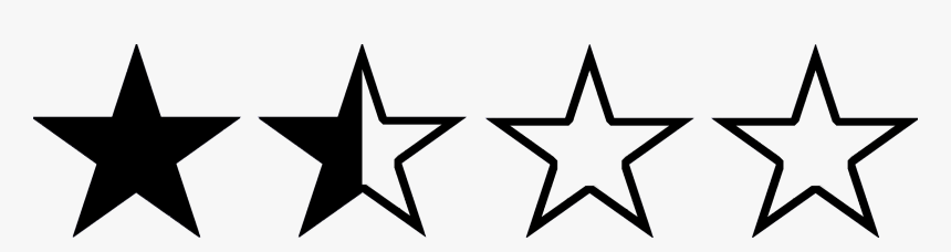 Two And A Half Stars, HD Png Download