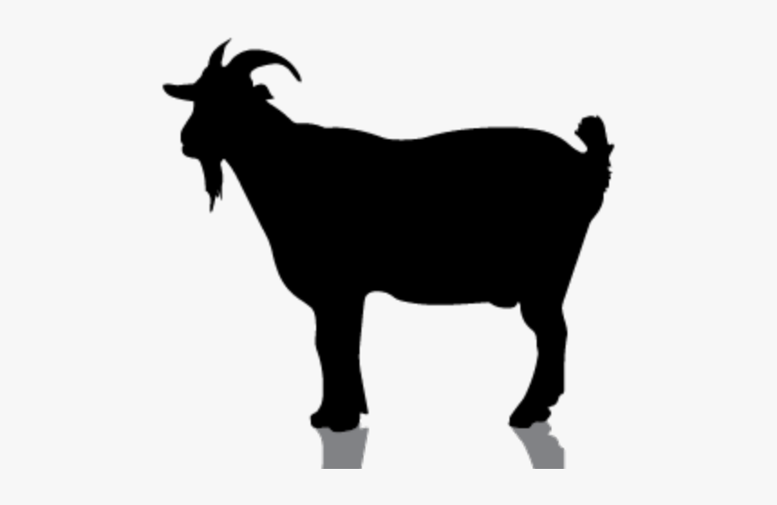 Goat Silhouette Png, Transparent Png