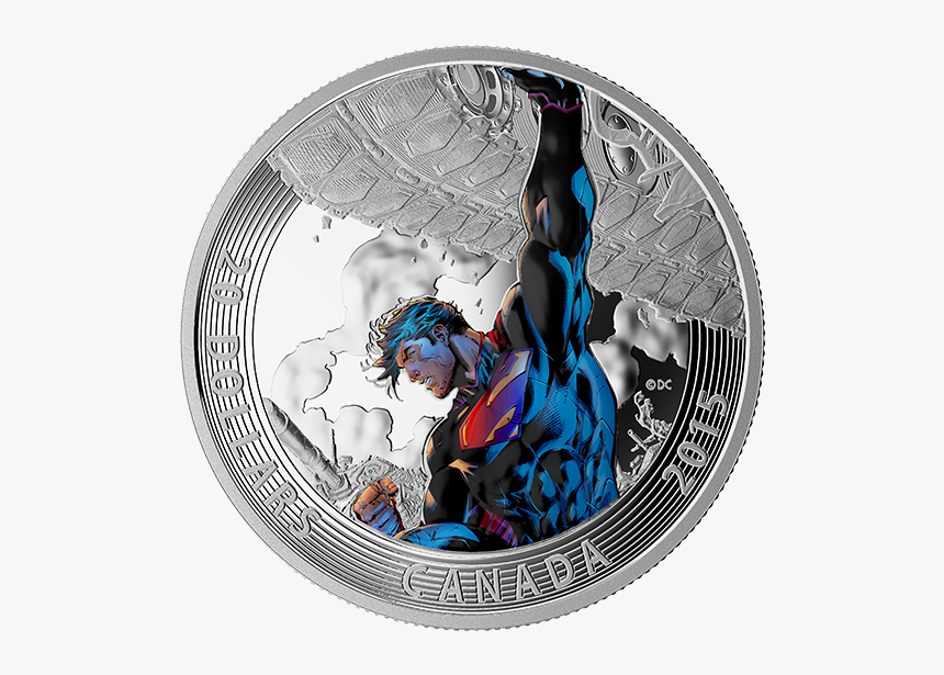 Superman Silver Coin 2015 Canada, HD Png Download