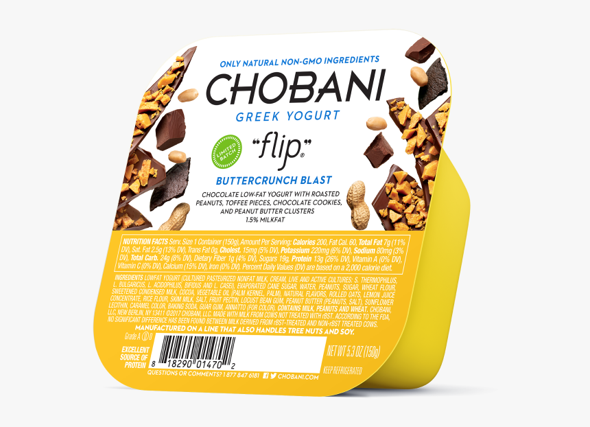Chobani Flip Buttercrunch Blast, HD Png Download