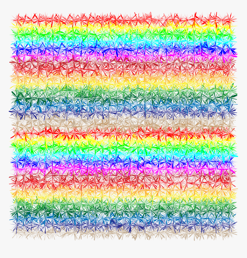 Prismatic Tinsel 2 Clip Arts - Visual Arts, HD Png Download