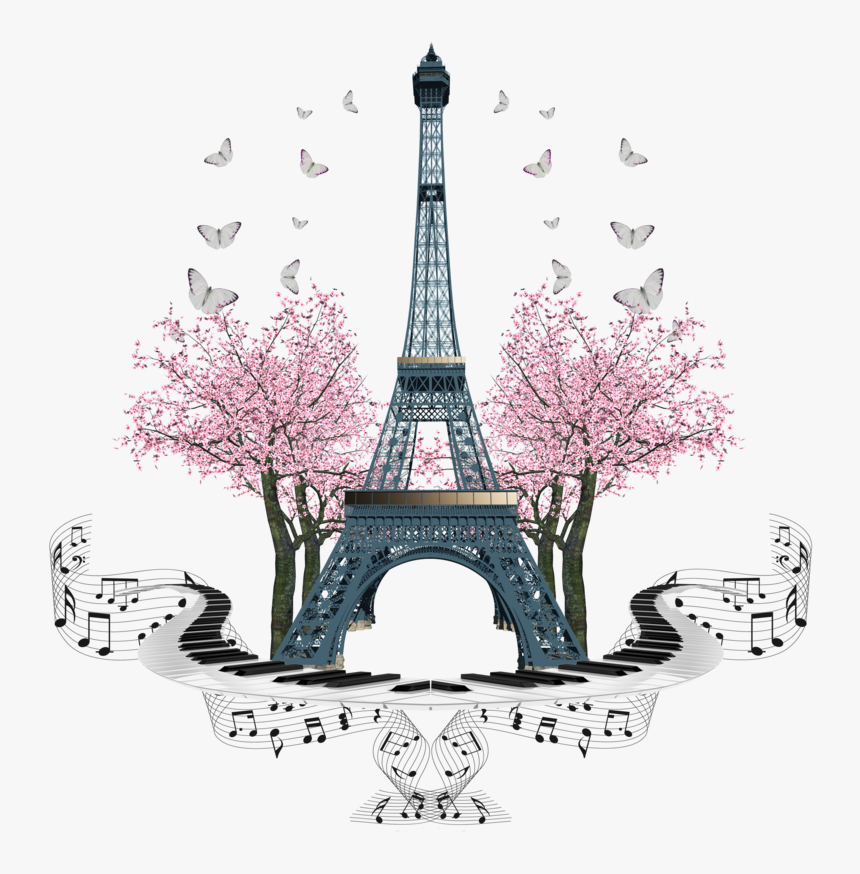 Transparent París Eiffel Tower Png, Png Download