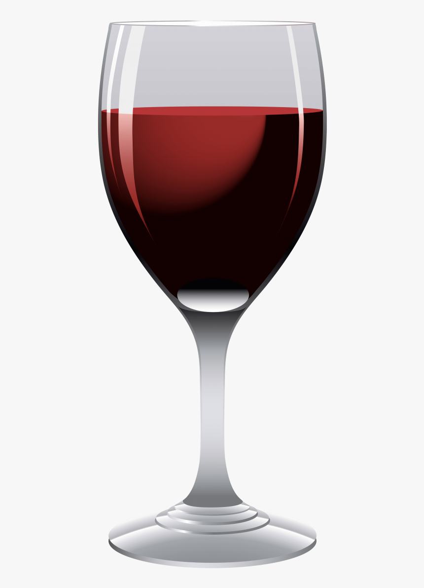 Wine Glass - Red Wine Glass Clipart, HD Png Download