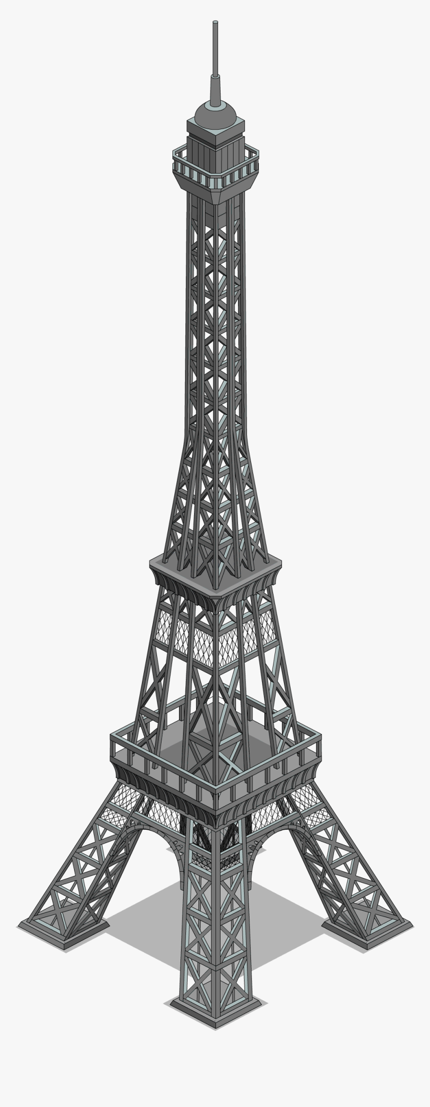 Eiffel Tower The Simpsons Tapped Out, HD Png Download