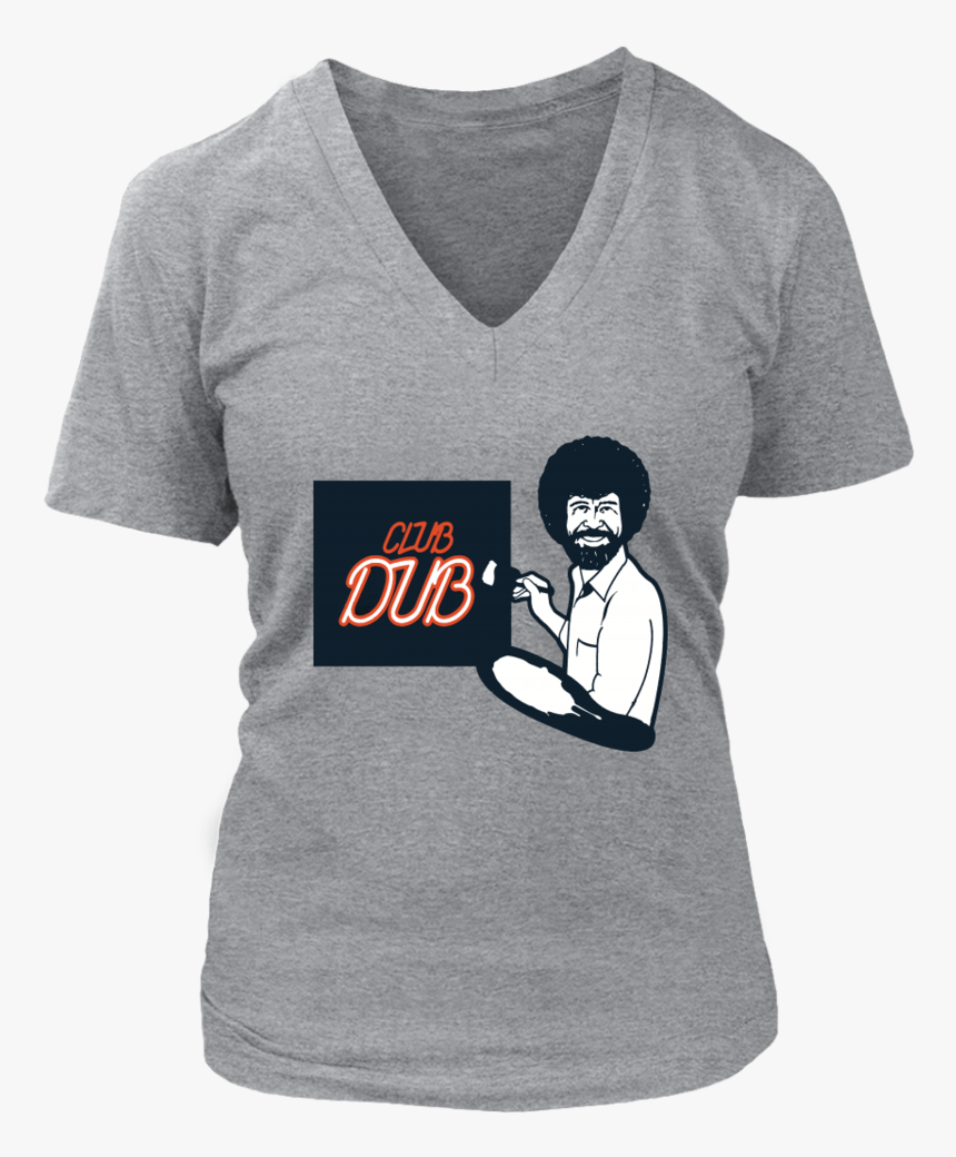 Bob Ross Paint Club Dub Shirt - T-shirt, HD Png Download