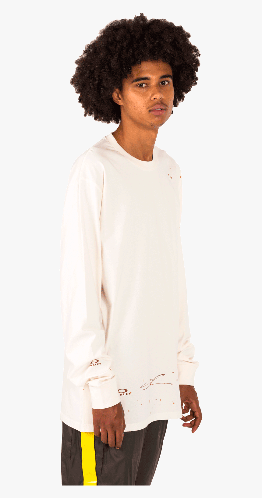 Oakley By Samuel Ross Long Sleeve T Shirts Macro Dots - Afro, HD Png Download