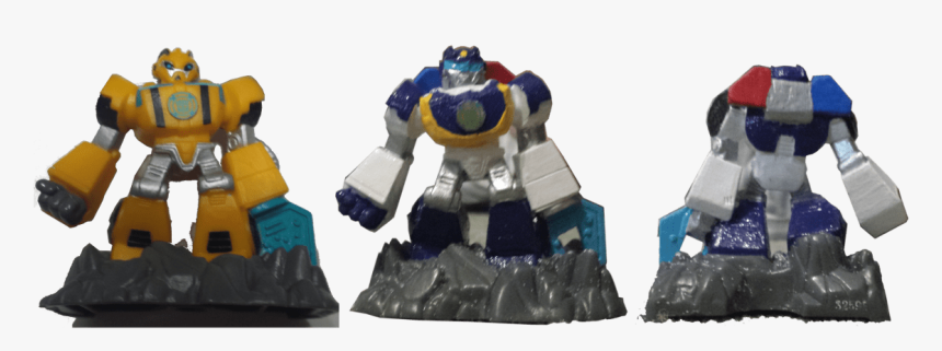 Rescue Bots Beam Box Bumblebee And Chase Comparison - Action Figure, HD Png Download