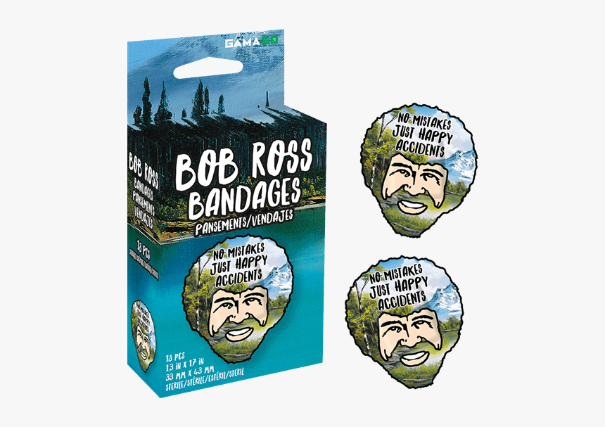 Bob Ross Bandages, HD Png Download