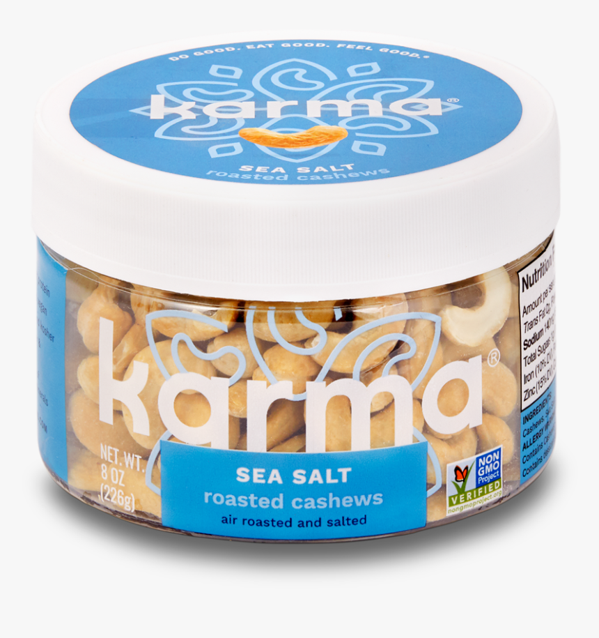Sea Salt Roasted Cashews 
 Class - Box, HD Png Download