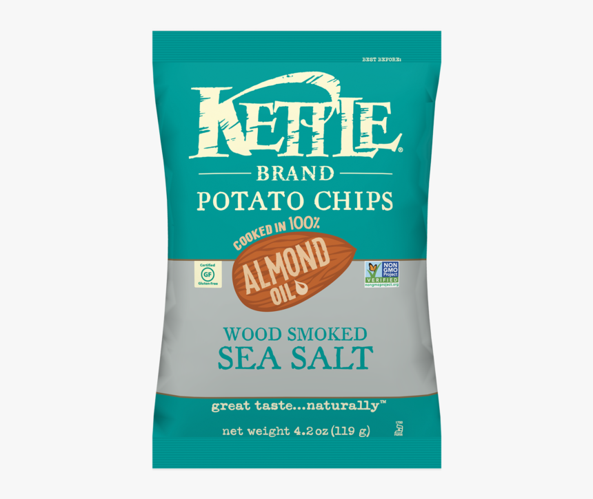 Kettle Chips Smoked Salt, HD Png Download