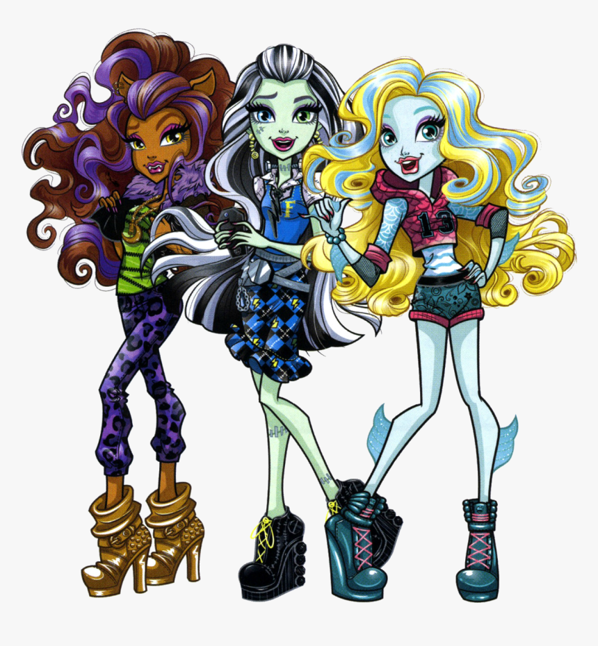 Nuevo Artwork/png De Clawdeen Wolf, Frankie Stein Y - Clawdeen Monster High Frankie, Transparent Png