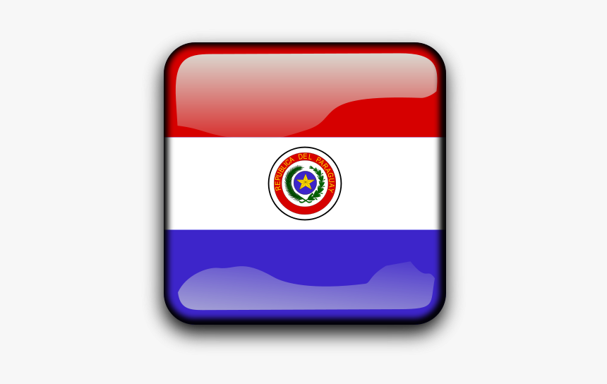 Flag Of Paraguay Png Clip Arts - Paraguay Flag, Transparent Png