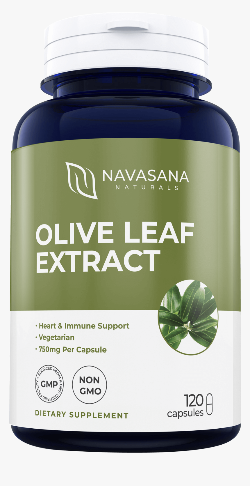 Olive Leaf Extract With 20% Oleuropein - Candida Complex, HD Png Download