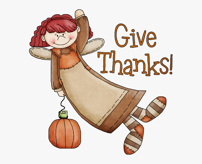 Transparent November Clip Art - Gratitude Clipart Thanksgiving Cartoon, HD Png Download