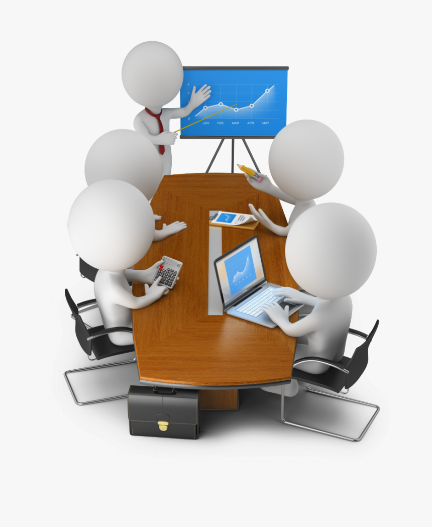 Conference Meeting Small People - Meeting 3d People, HD Png Download