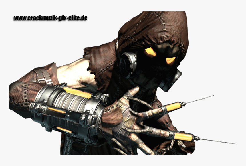 Batman Arkham Asylum Scarecrow - Scarecrow Batman Arkham Asylum, HD Png Download