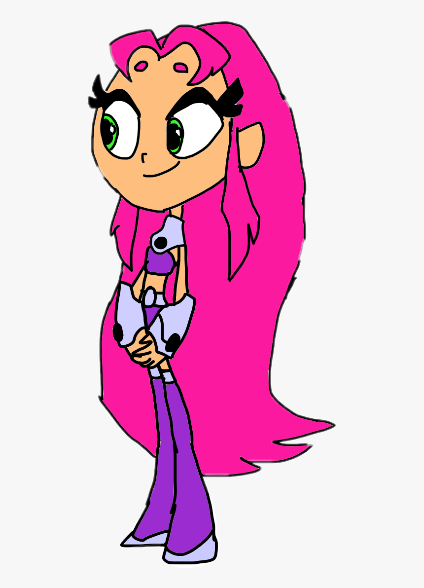 Popular And Trending Starfire Stickers On Picsart - Teen Titans Go Starfire Png, Transparent Png