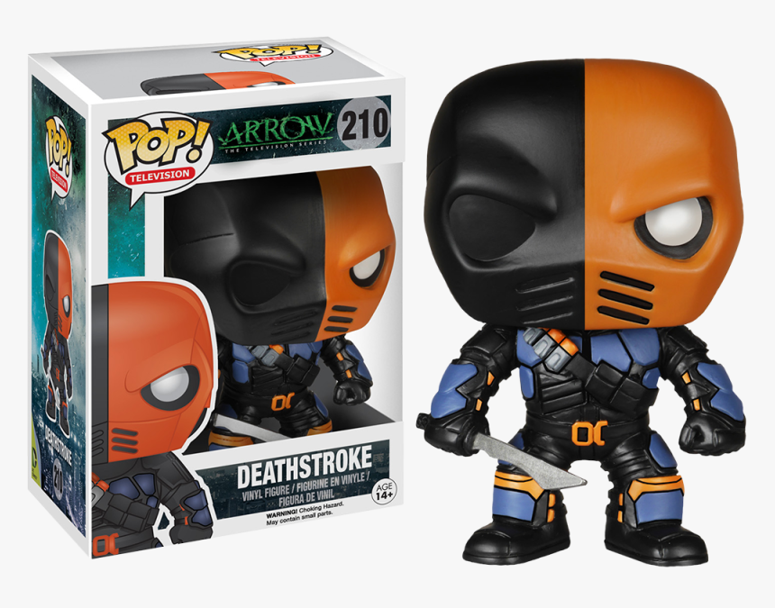 Funko Pop Tv Arrow Deathstroke Vinyl Figure - Funko Pop Deathstroke Arrow, HD Png Download