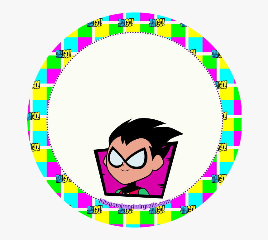 Cotillon Cumpleaños Jovenes Titanes, HD Png Download