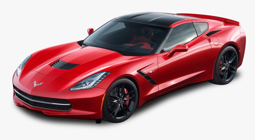 Red Corvette - Corvette Stingray 2014, HD Png Download