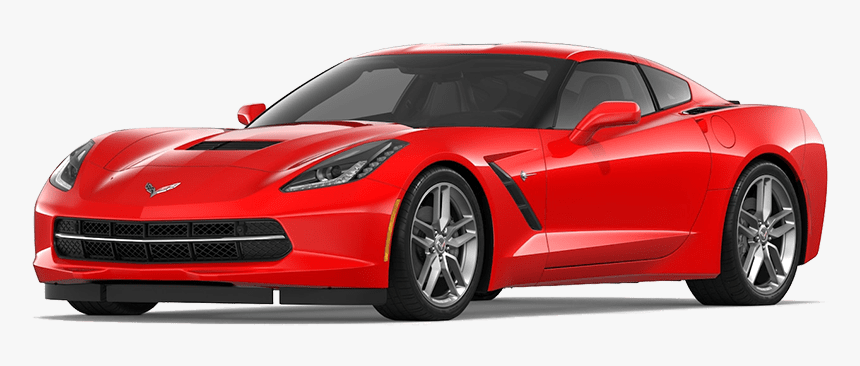 2019 Chevy Corvette Stingray Red - Chevrolet Corvette, HD Png Download