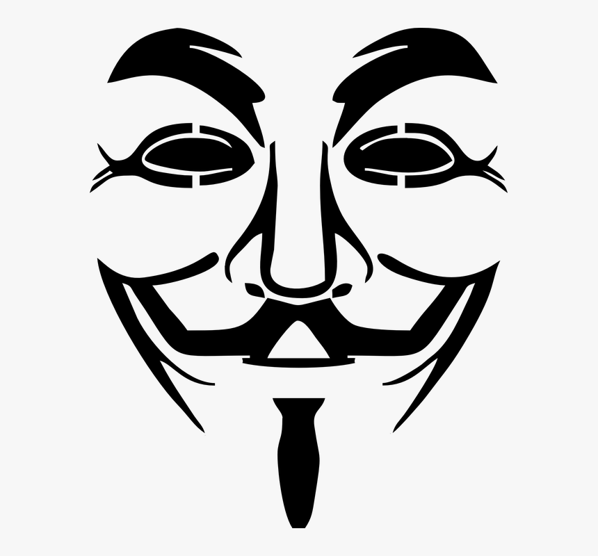Vendetta, Mask, Guy, Fawkes, Face, Man, Film, Person - Guy Fawkes Mask, HD Png Download
