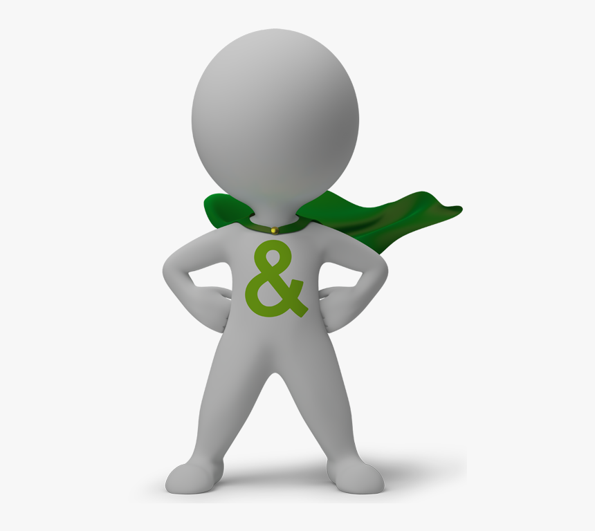 Superhero Pose, HD Png Download