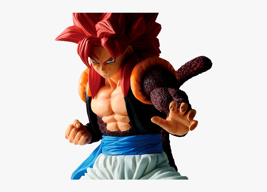 Super Saiyan 4 Gogeta Figure, HD Png Download