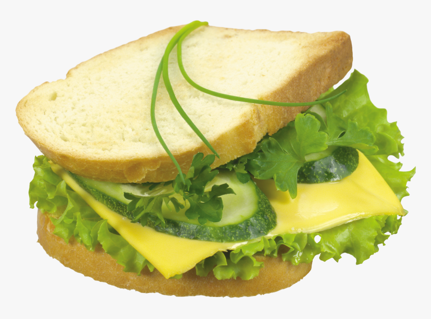 Toast With Cheese Png Image - Cheese Slice Sandwich Png, Transparent Png