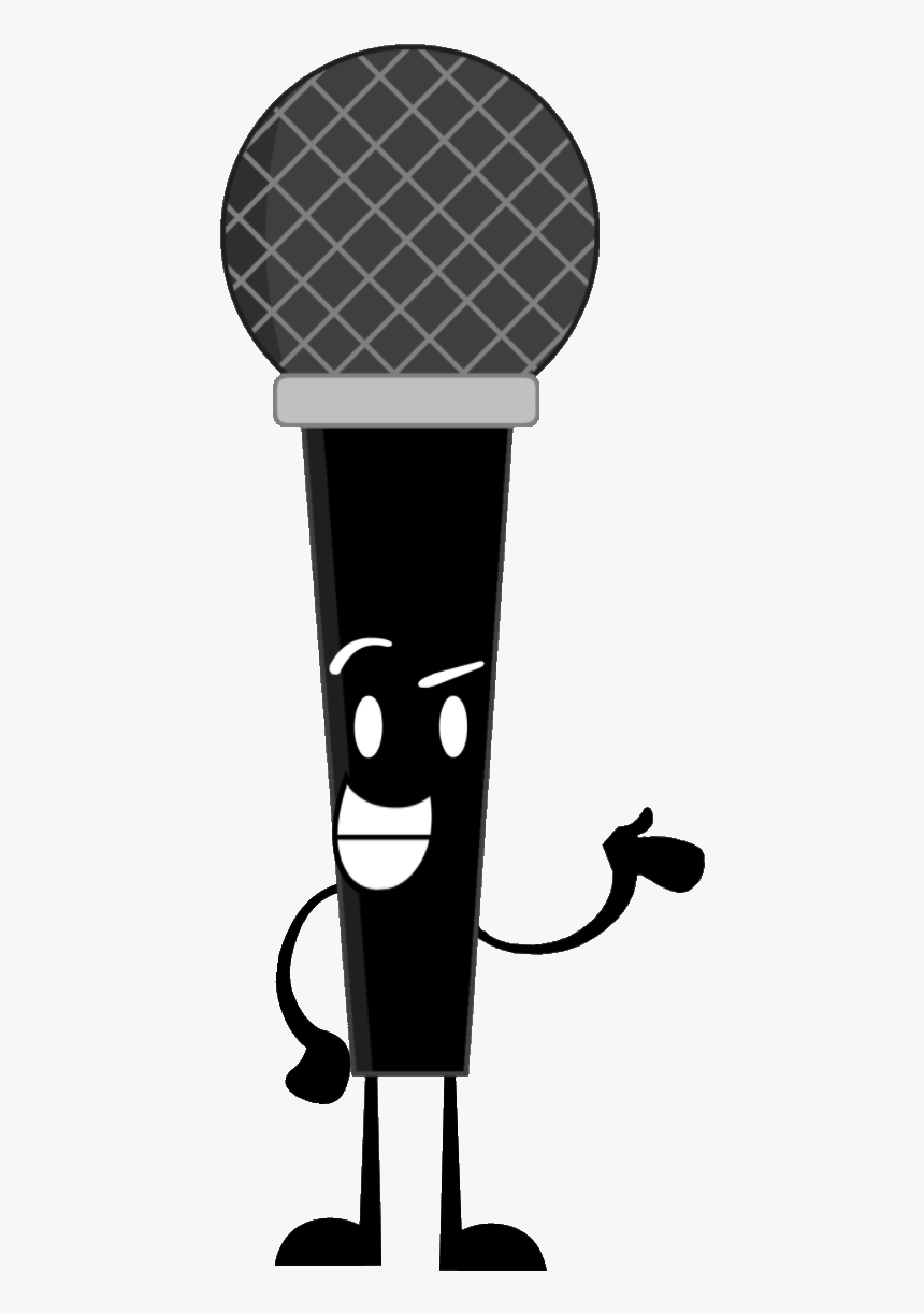 Microphone Clipart Black Object - Object Oppose Microphone, HD Png Download
