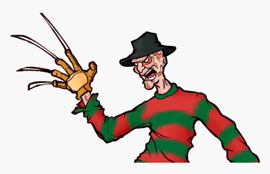 Freddy Krueger Clipart - Freddy Krueger Cartoon Drawing, HD Png Download