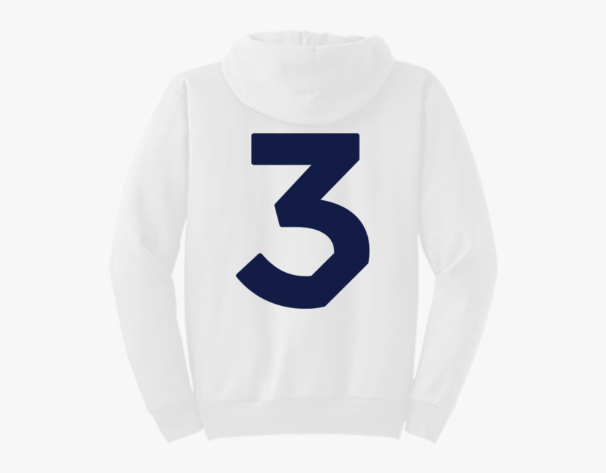 C3 Hoodie White Back - Sweatshirt, HD Png Download