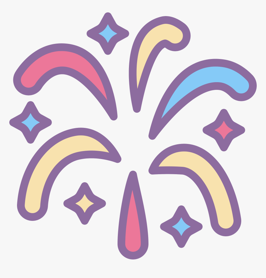 Eksplodujące Sztuczne Ognie Icon - Png Clipart Firework Png, Transparent Png