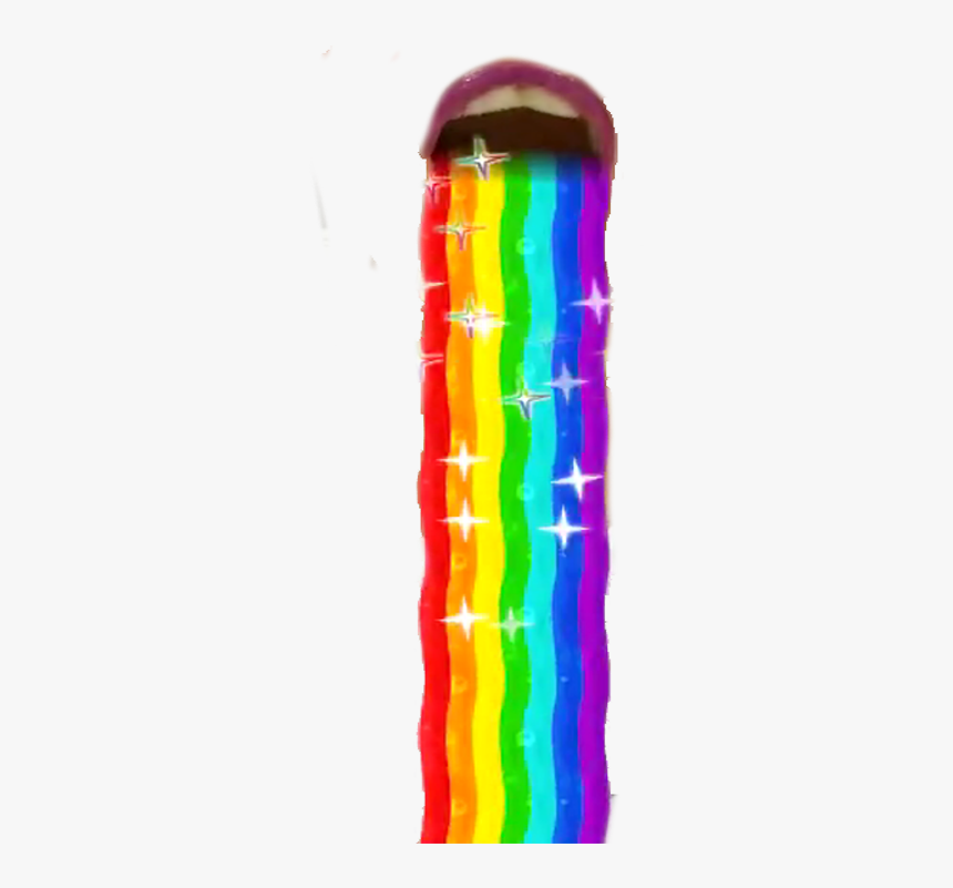 Transparent Image - Rainbow Snapchat Filter Cut Outs, HD Png Download