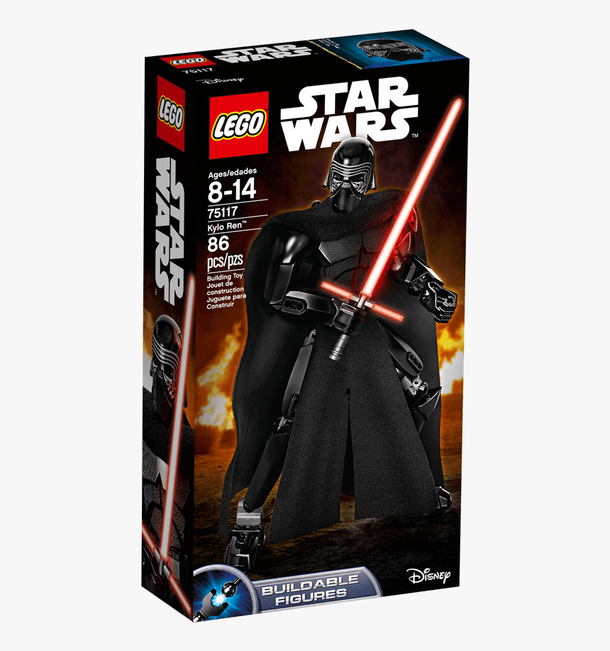 Kylo Ren - Lego Star Wars Buildable Figures Kylo Ren Poster, HD Png Download