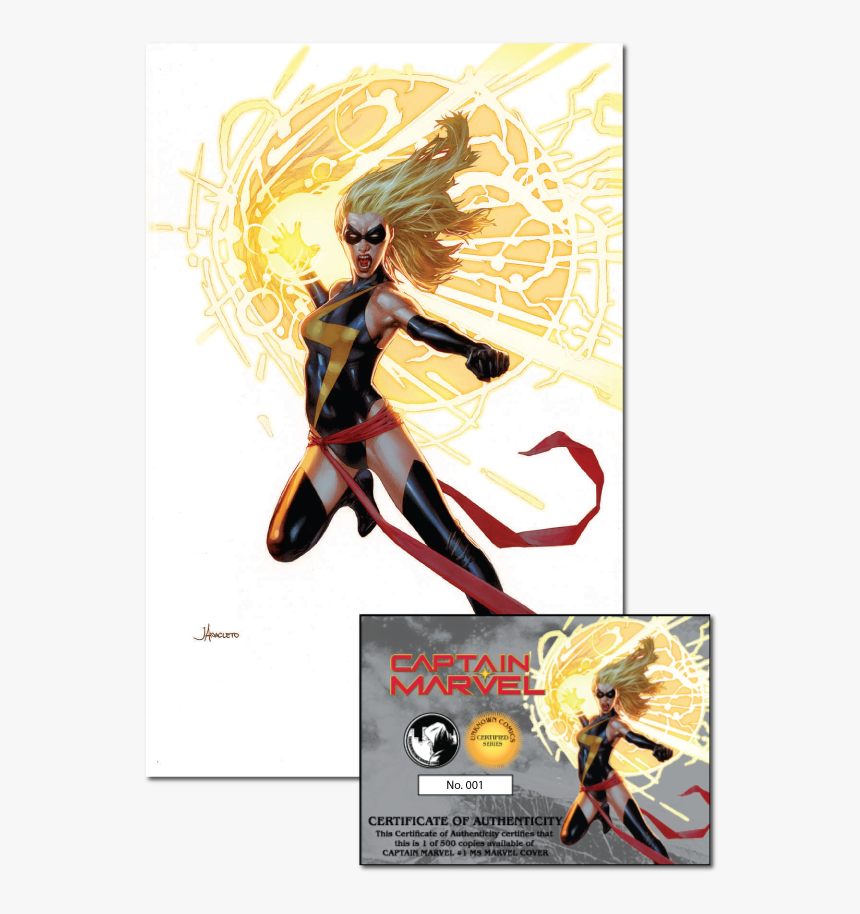 Captain Marvel - New Captain Marvel Comic, HD Png Download