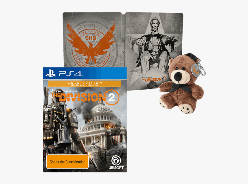 Tom Clancy S The Division 2 Lincoln Steelbook Edition - Tom Clancy's The Division 2 Ps4, HD Png Download