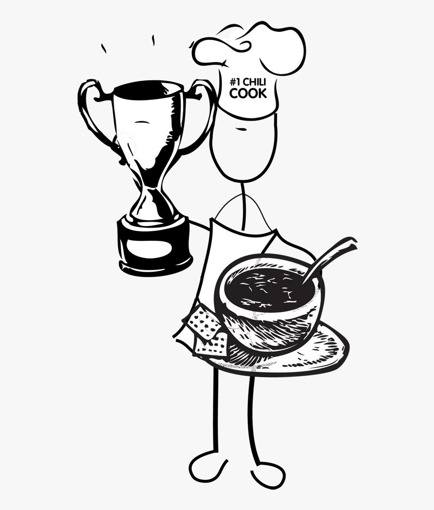 Chili Cook Off Black And White, HD Png Download
