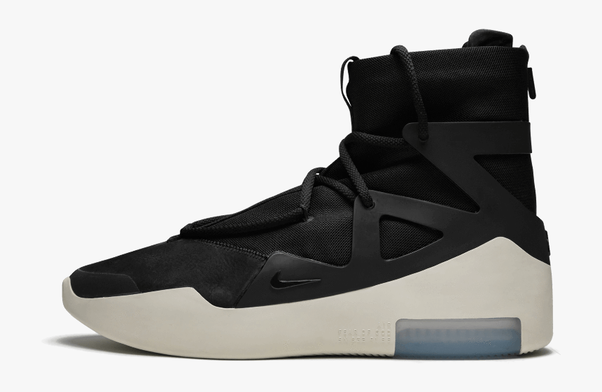 Nike Air Fear Of God 1 Black - Air Fear Of God Png, Transparent Png