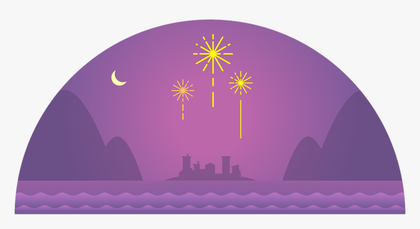 Celebrate, Firework, Celebration, Party - Illustration, HD Png Download