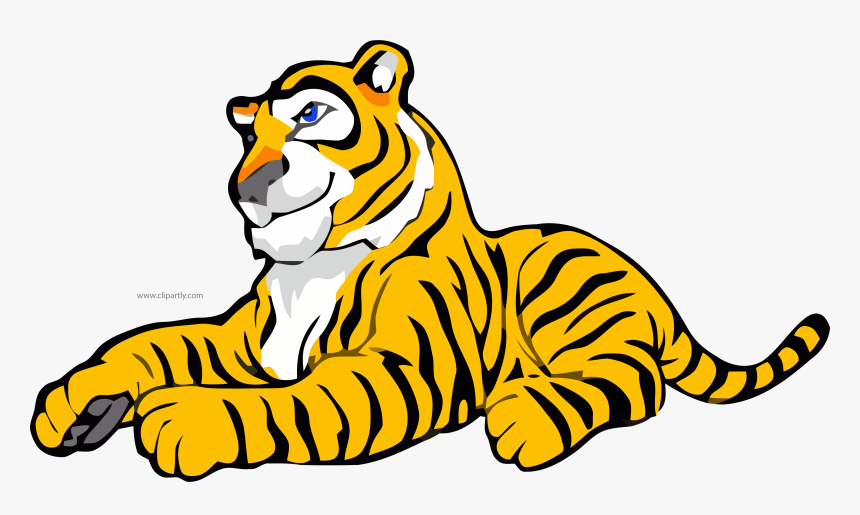 Gold White Color Tigger Clipart Png Image Download - Tiger Clipart, Transparent Png