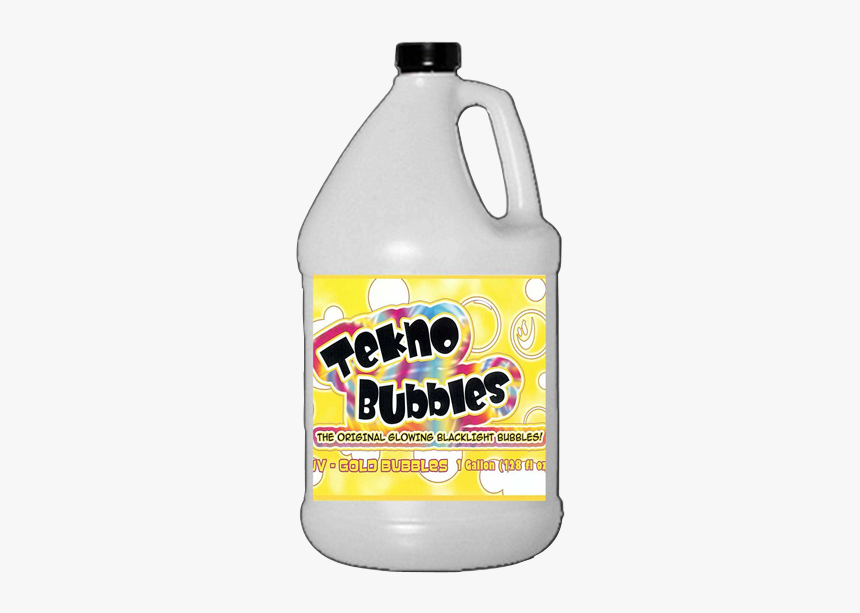 Tekno Bubbles Gold - Two-liter Bottle, HD Png Download