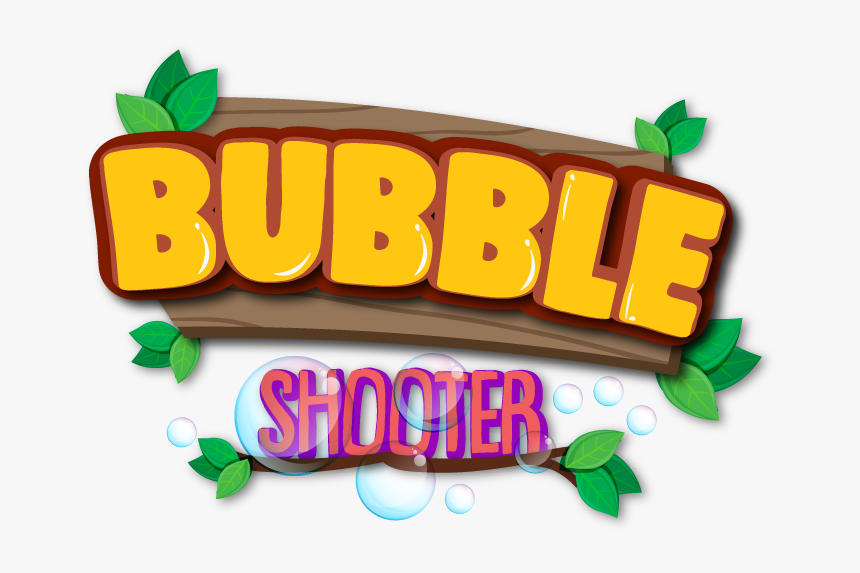 Bubble Shooter - Bubble Shooter Logo Png, Transparent Png