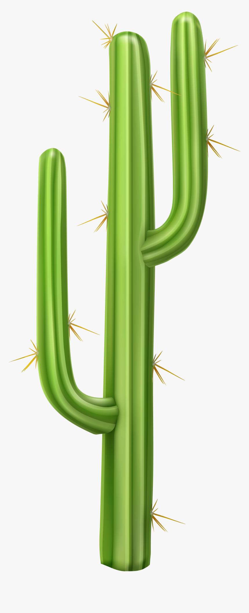 Cactus Png Transparent Clip Art Image - Transparent Background Cactus Clipart Png, Png Download