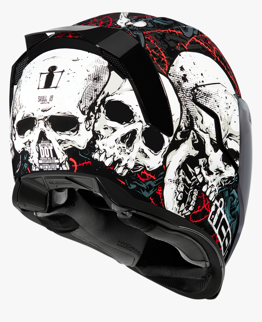 Skull Helmet Png, Transparent Png