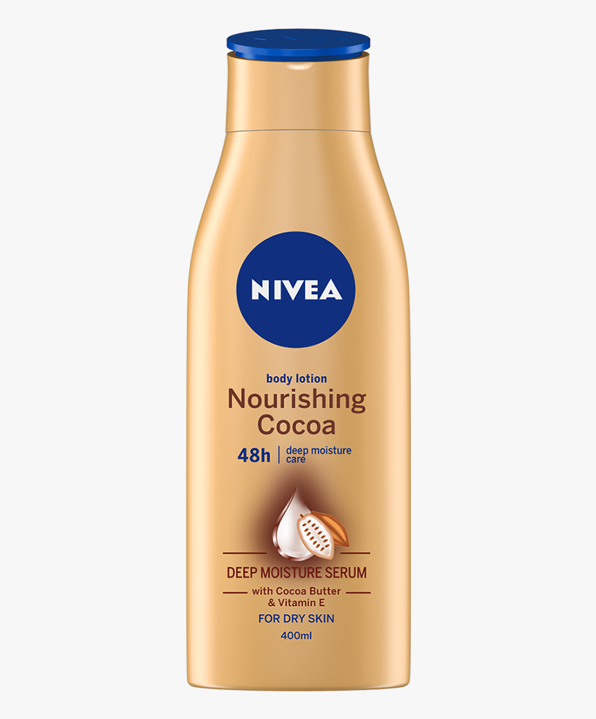 Dry Skin Nivea Cocoa Lotion, HD Png Download