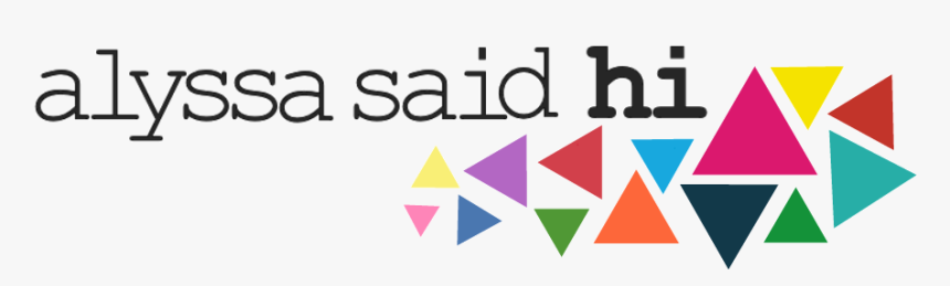 Alyssa Said Hi - Triangle, HD Png Download