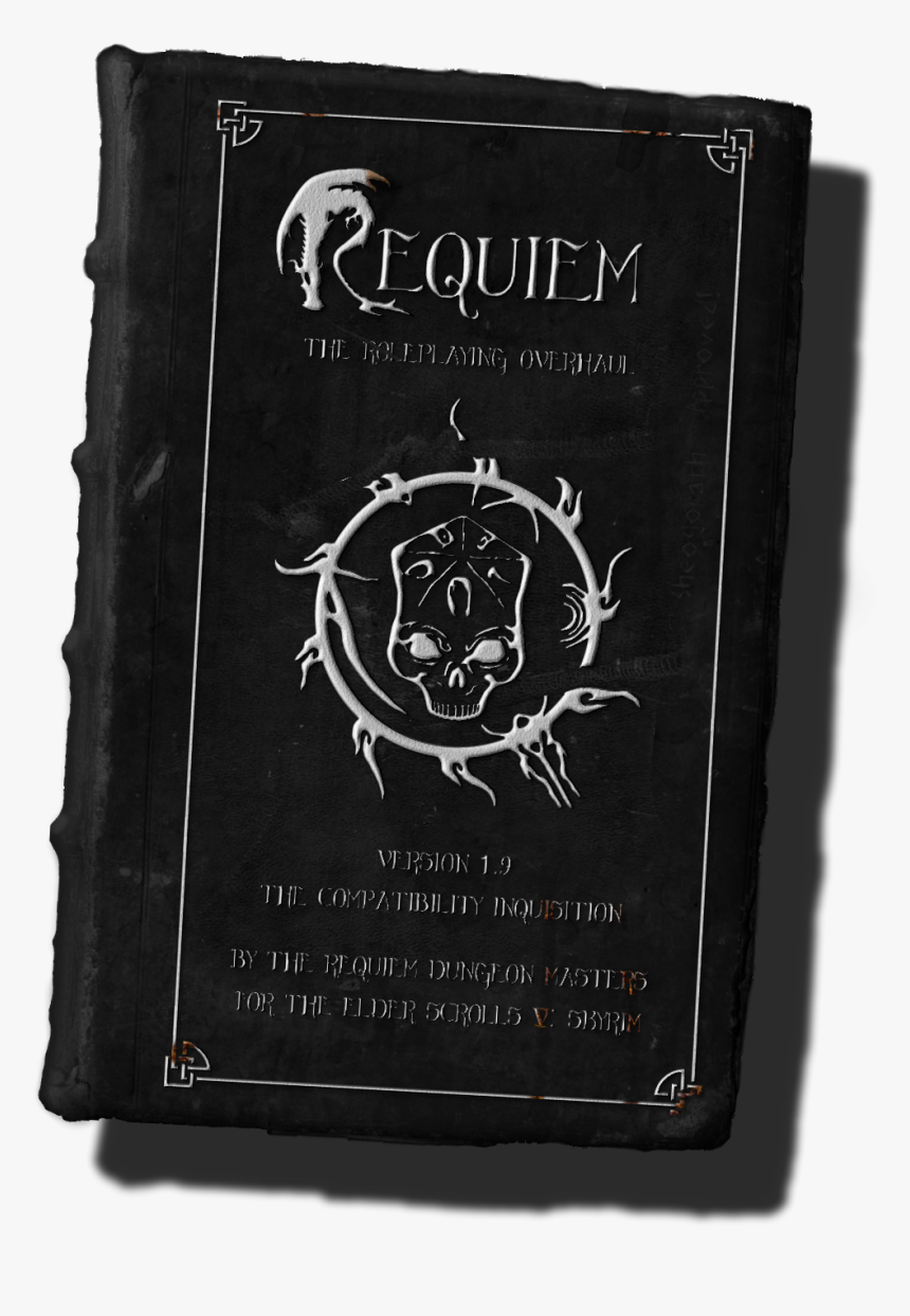 One Day In Skyrim Requiem - Book Cover, HD Png Download