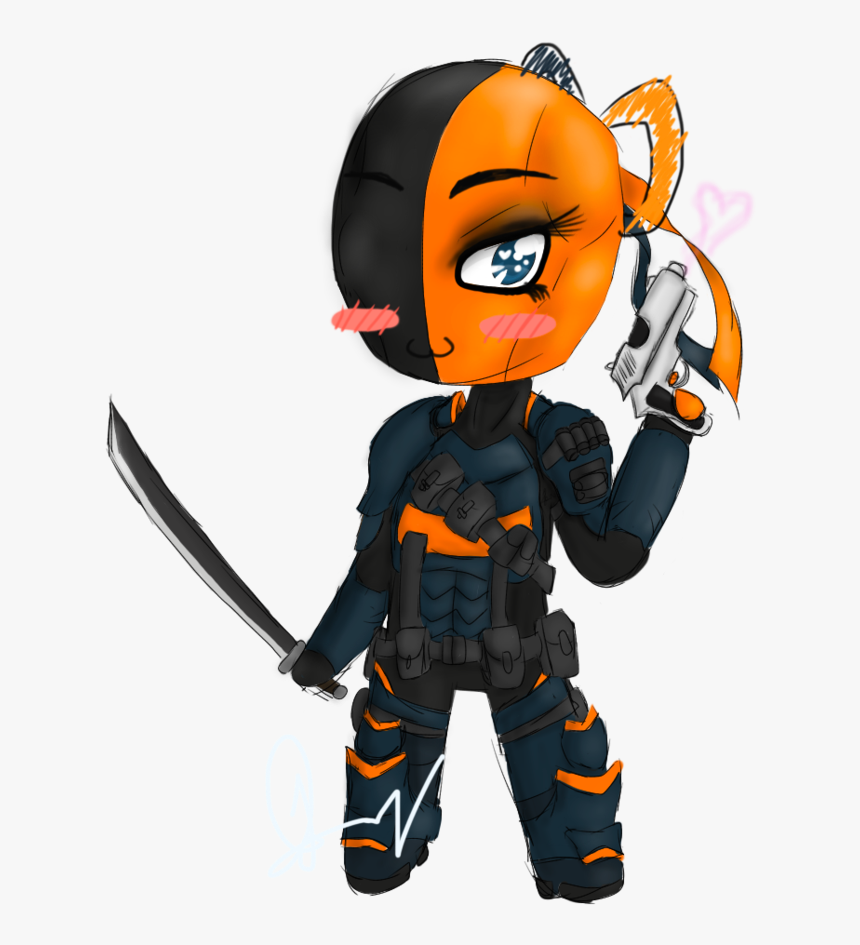 Deathstroke Deadpool Batman - Deathstroke Png Chibi, Transparent Png