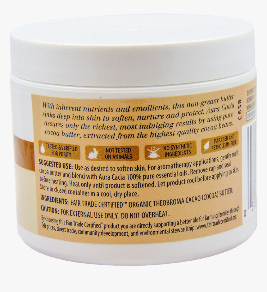 Nourishing Cocoa Butter Ingredients - Cosmetics, HD Png Download